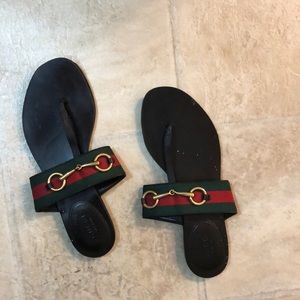 Gucci flip flops